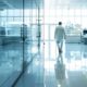 a dynamic split-screen image contrasting a bustling pharmaceutical manufacturing facility on one side with a serene office space representing the pcd pharma franchise model on the other, illuminated by natural light to highlight the essence of investment and innovation in the pharmaceutical industry.
