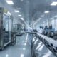 Modern pharmaceutical manufacturing facility in India with advanced machinery and cleanroom environments