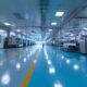 a sleek, modern pharmaceutical manufacturing facility in baddi, showcasing sophisticated machinery and clean, sterile workspaces, embodying the essence of a trusted third-party medicine manufacturing partner.